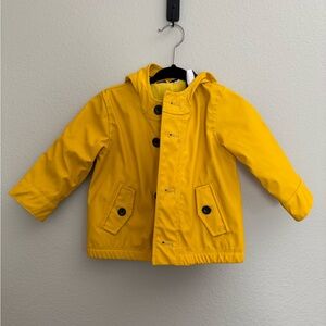 GAP Bright Yellow Kids Raincoat